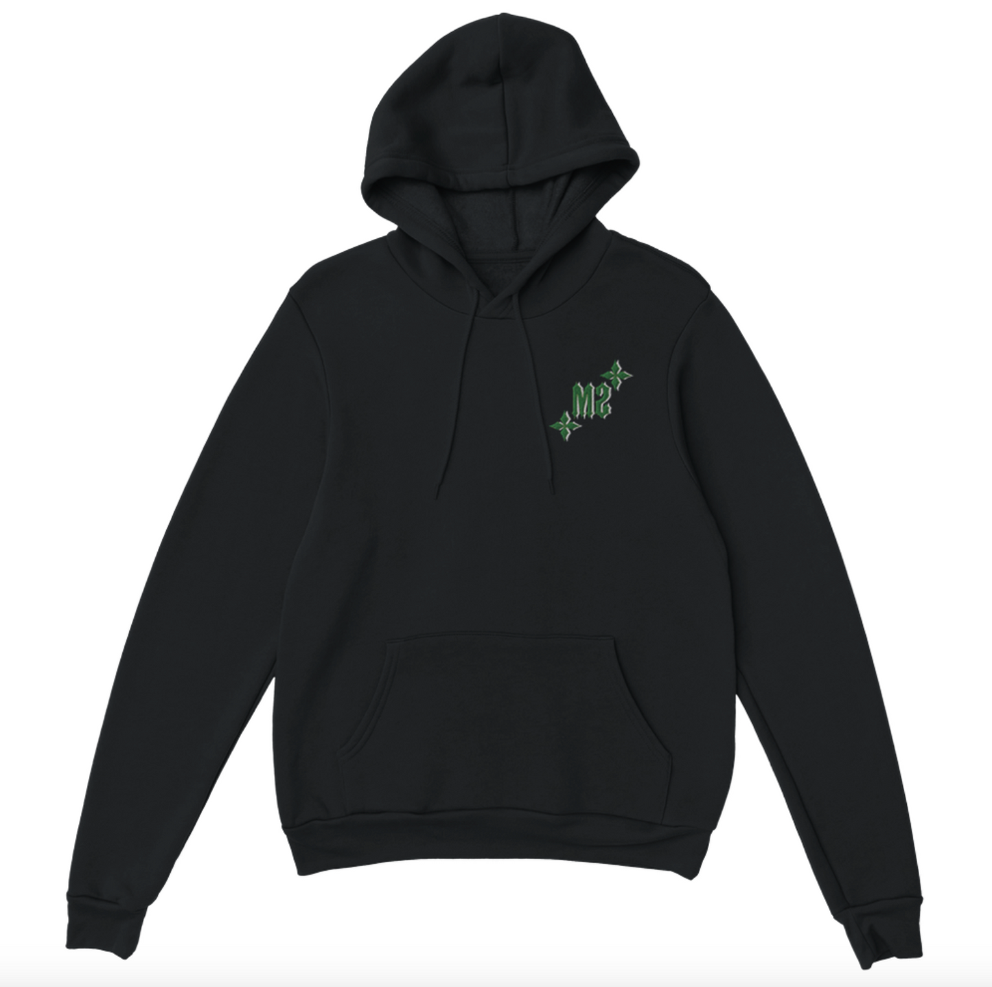 M2 Hoodie - Black/Green